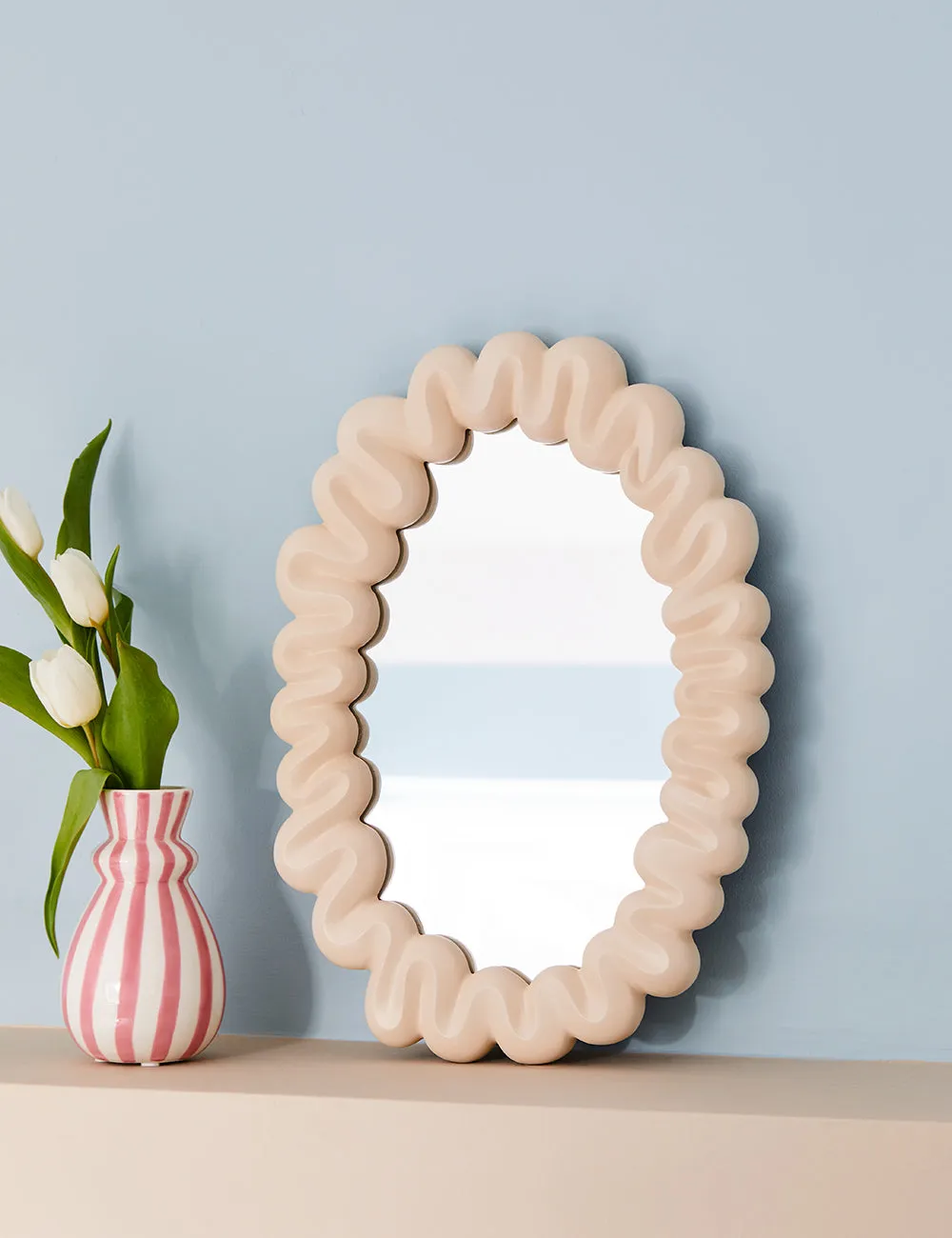 Off-White Squiggly Mirror
