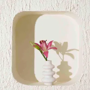 Oh So Bubbly Vase - White