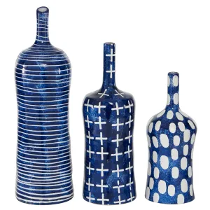 Patt Set of 3 Vases