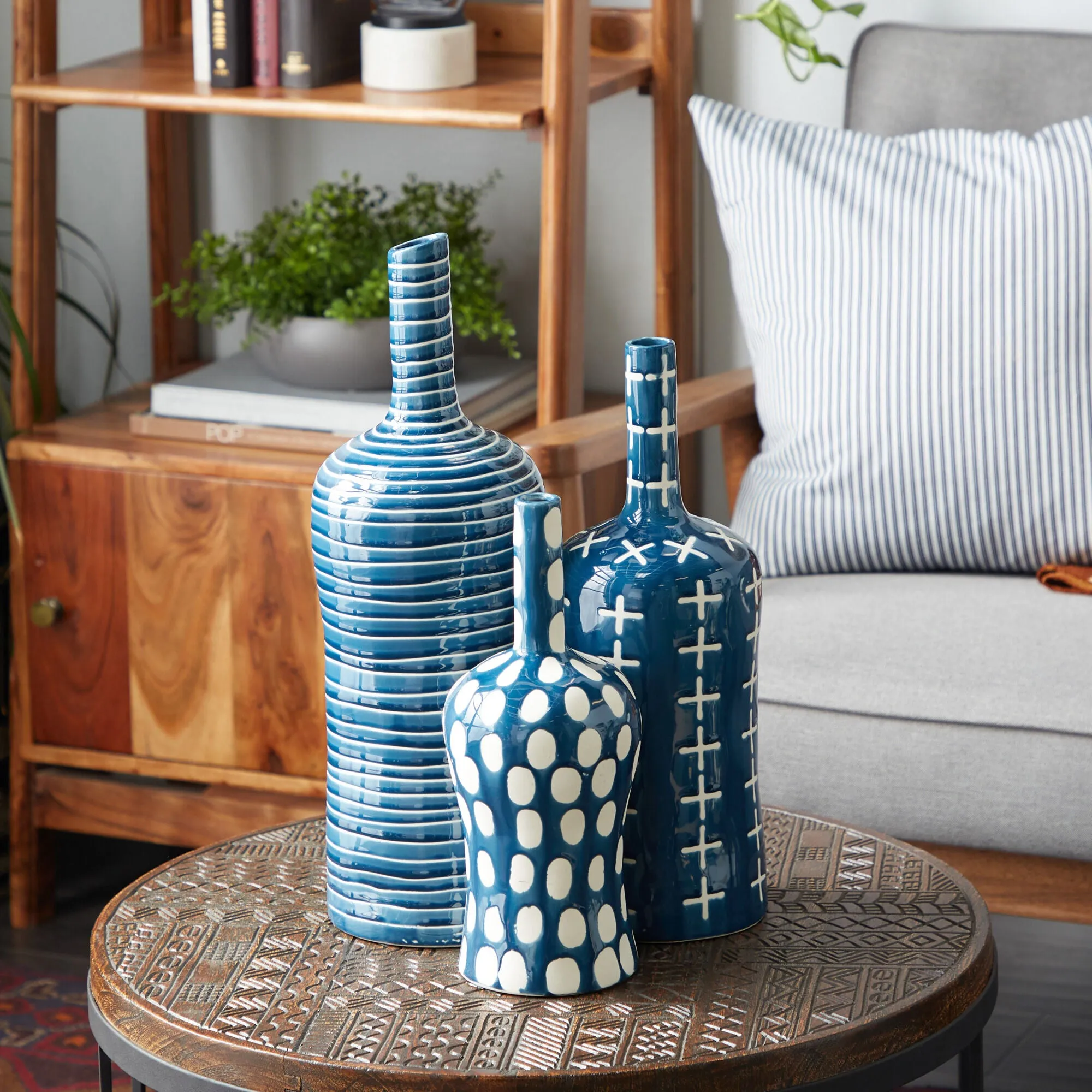 Patt Set of 3 Vases