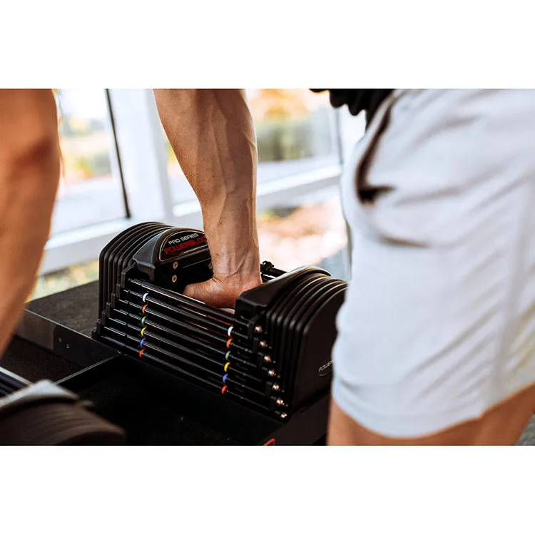 PowerBlock Commercial Pro 50 Adjustable Dumbbell Set