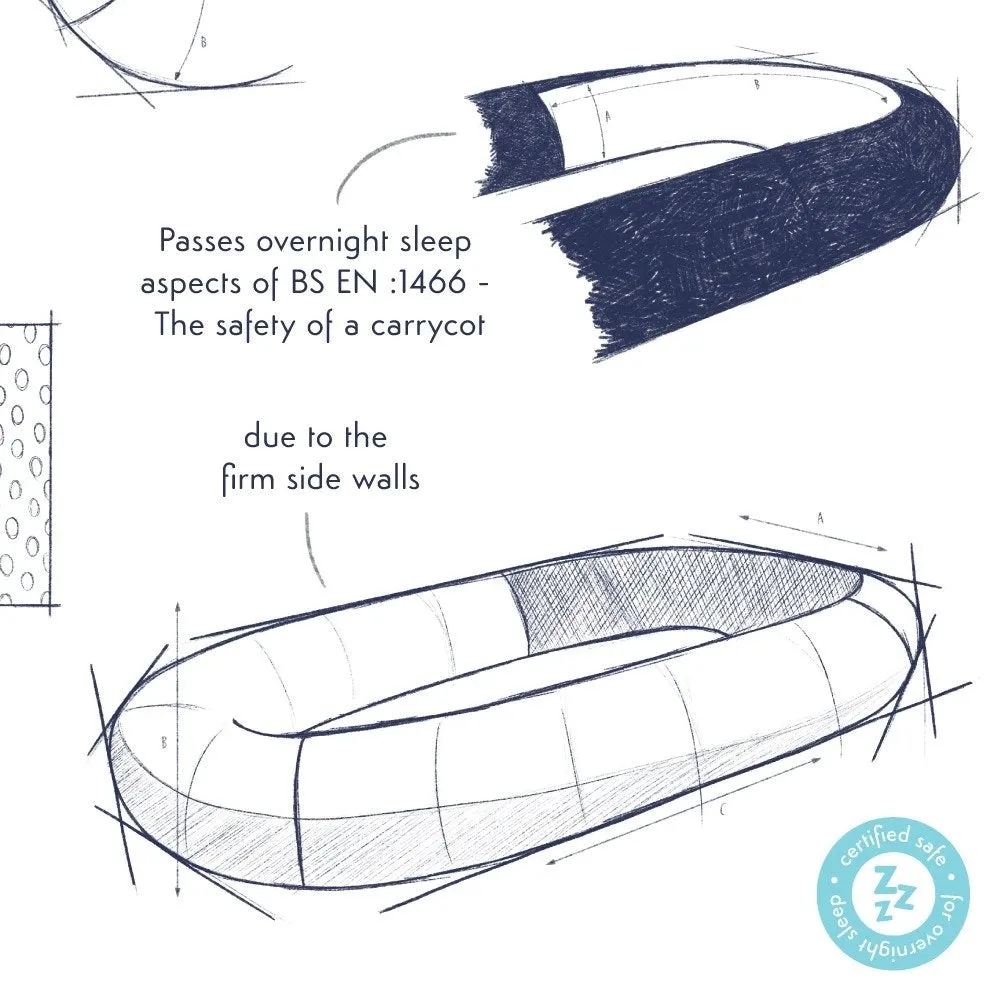 Purflo Sleep Tight Baby Bed - Botanical