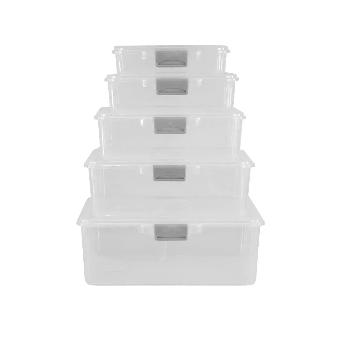 Regent Plastic Pinki Storage Storage Utility Container Box 3.7L 260x220x90mm