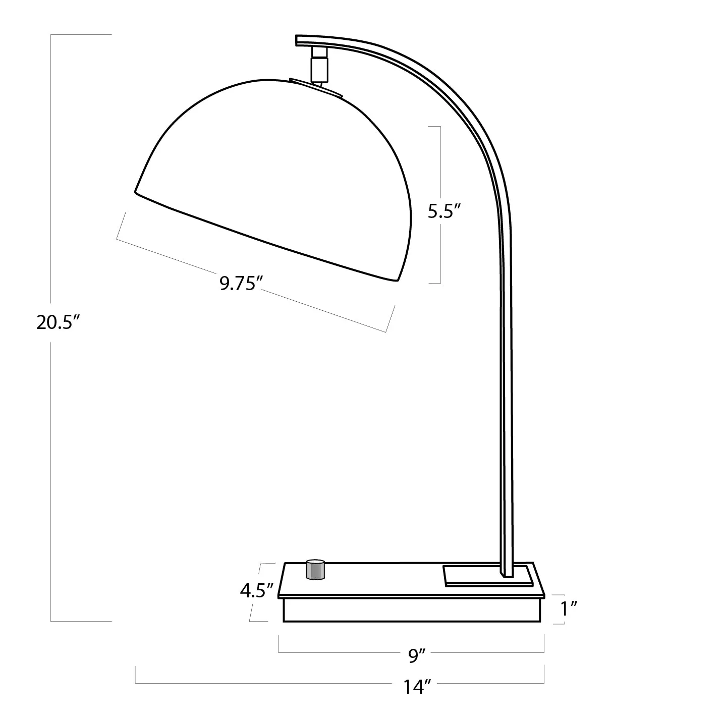 Regina Andrew  Otto Desk Lamp