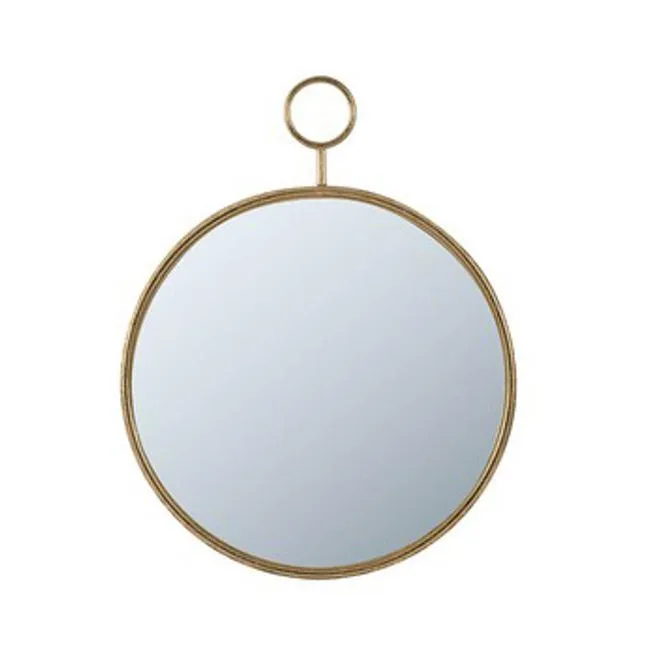 Rembrandt Round Gold Framed Mirror SE2259