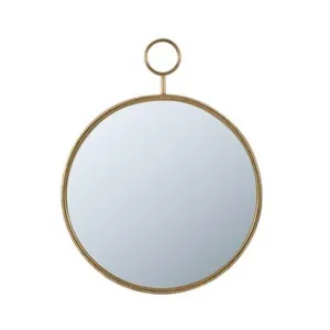 Rembrandt Round Gold Framed Mirror SE2259