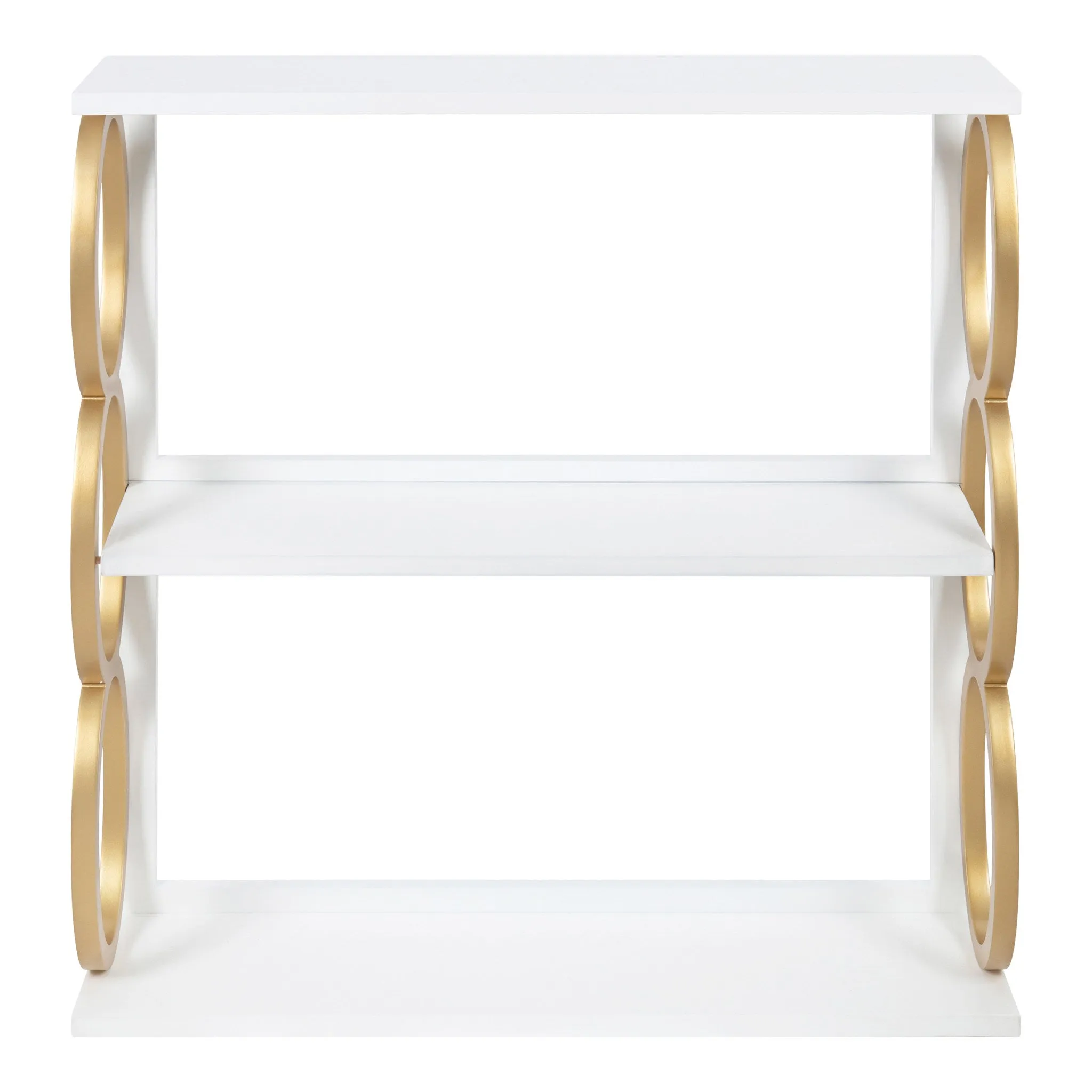Ring Wooden 3-Tier Shelf