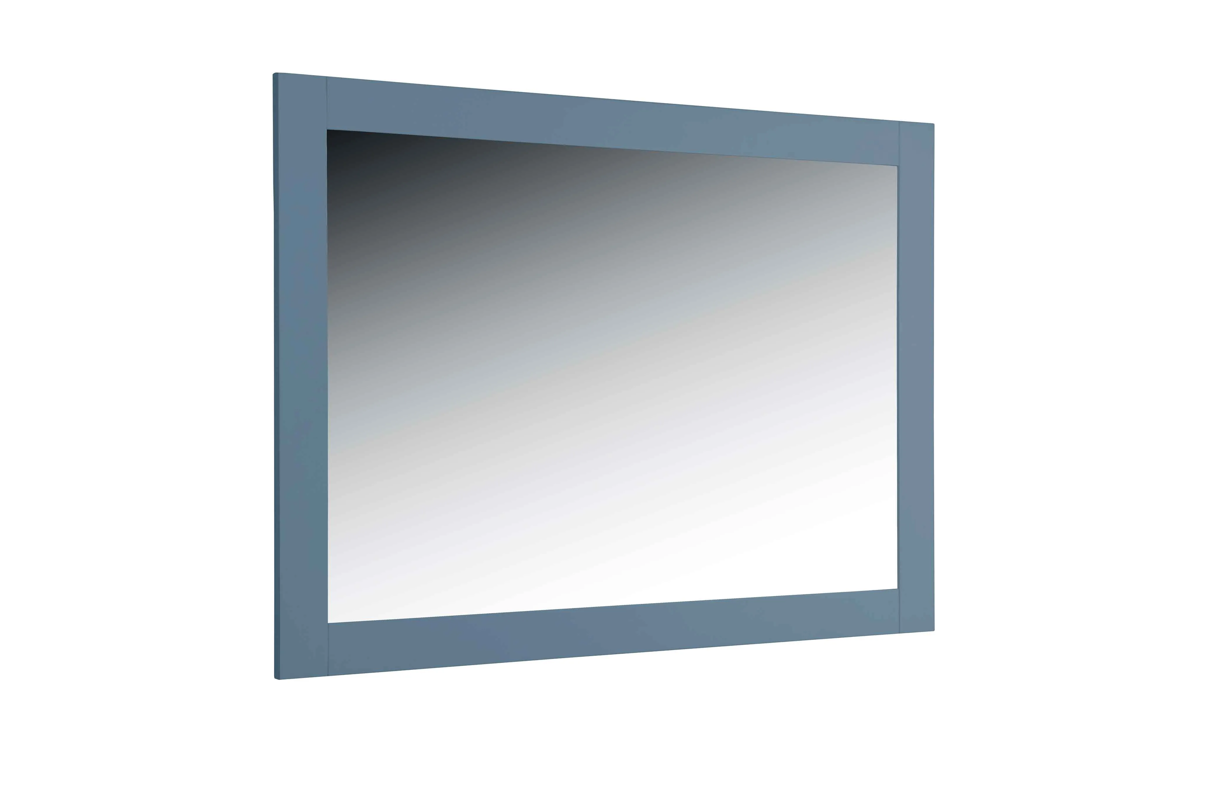 Rubeza 1120x800mm Luxury Framed Mirror - Dark Grey