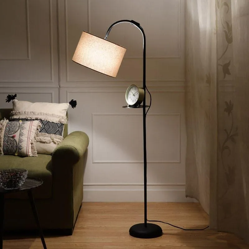 Seria Nyxa Floor Lamp With Shelf