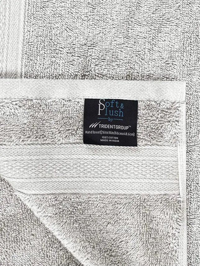 Set of 6. Gray towels