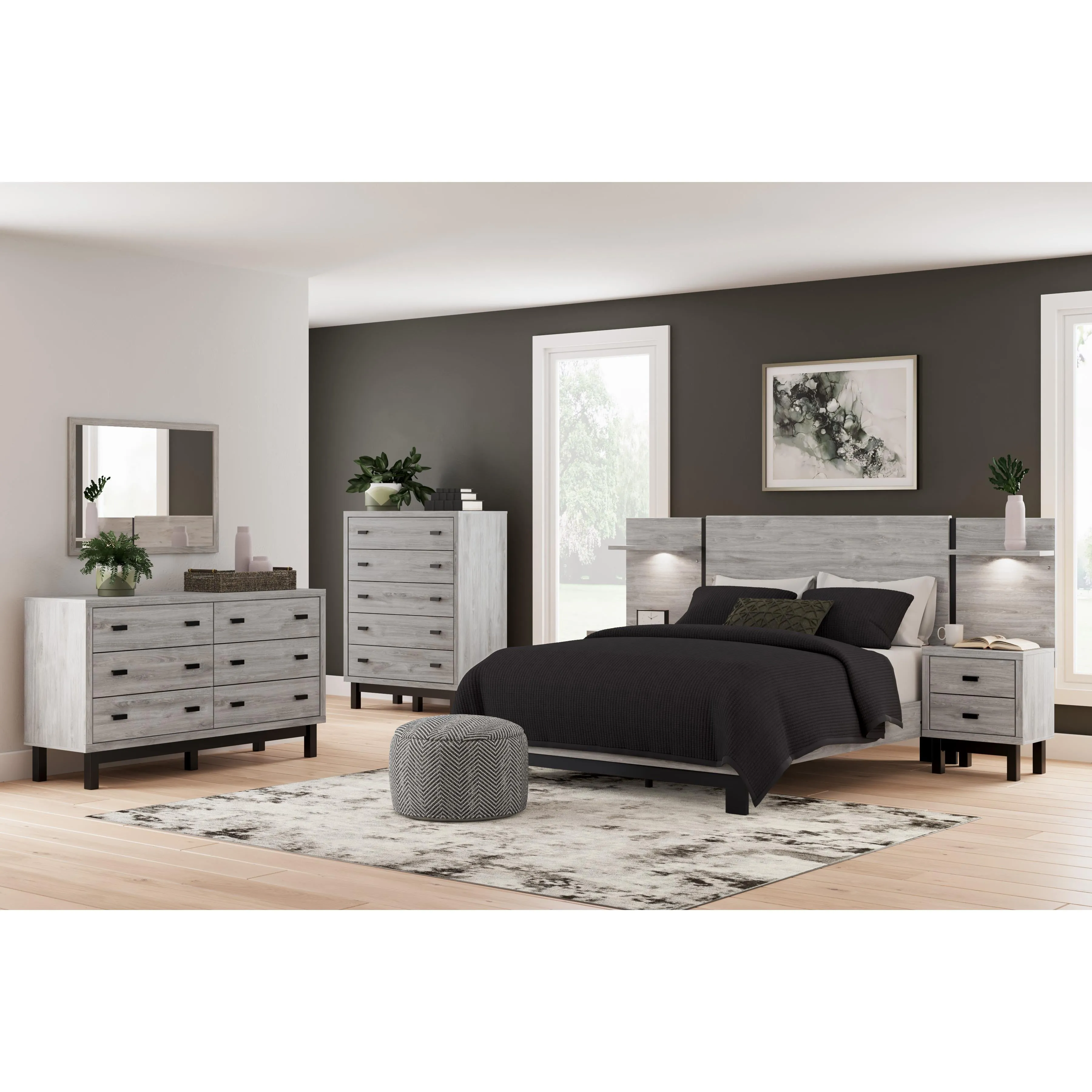 Signature Design by Ashley Vessalli Dresser Mirror B1036-36