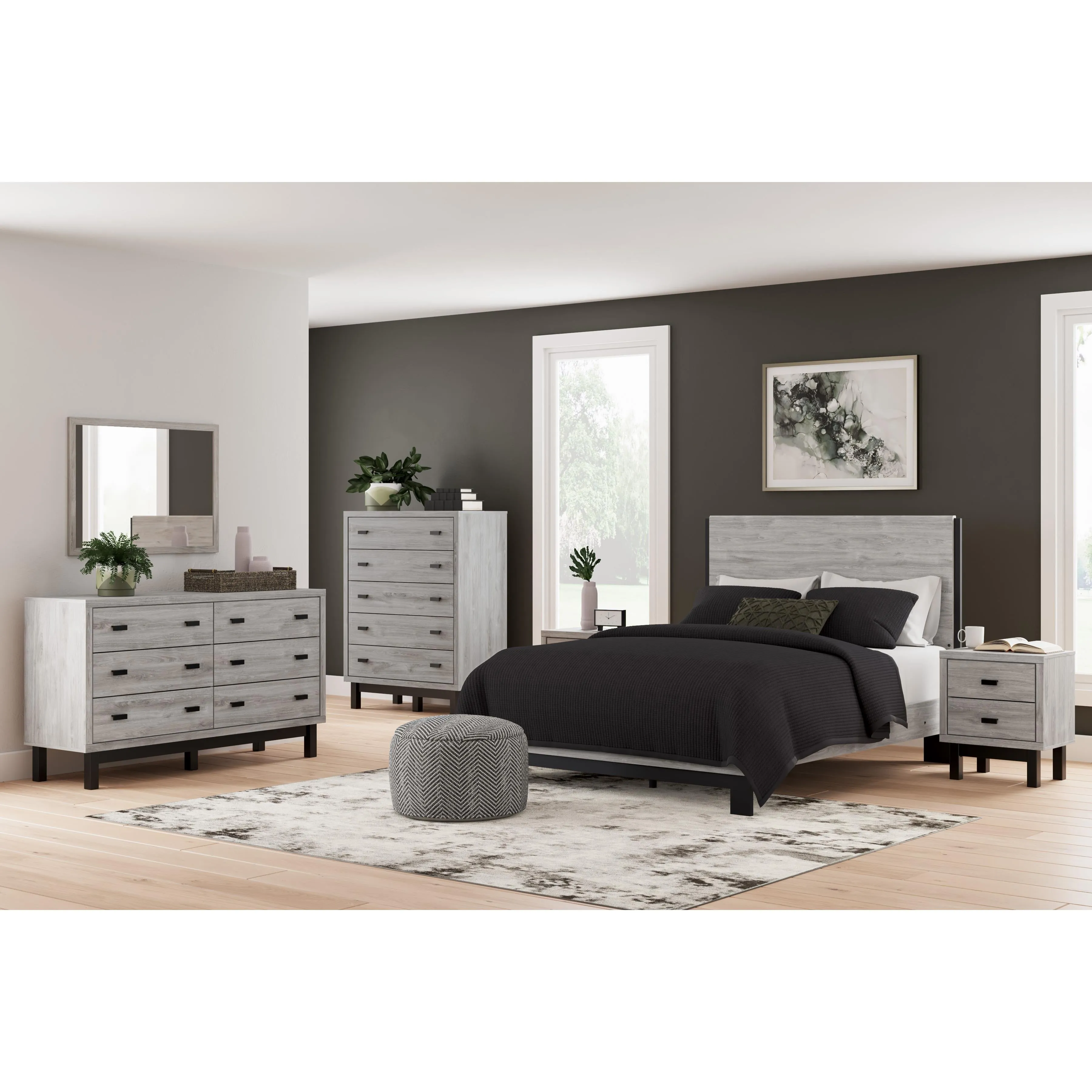 Signature Design by Ashley Vessalli Dresser Mirror B1036-36