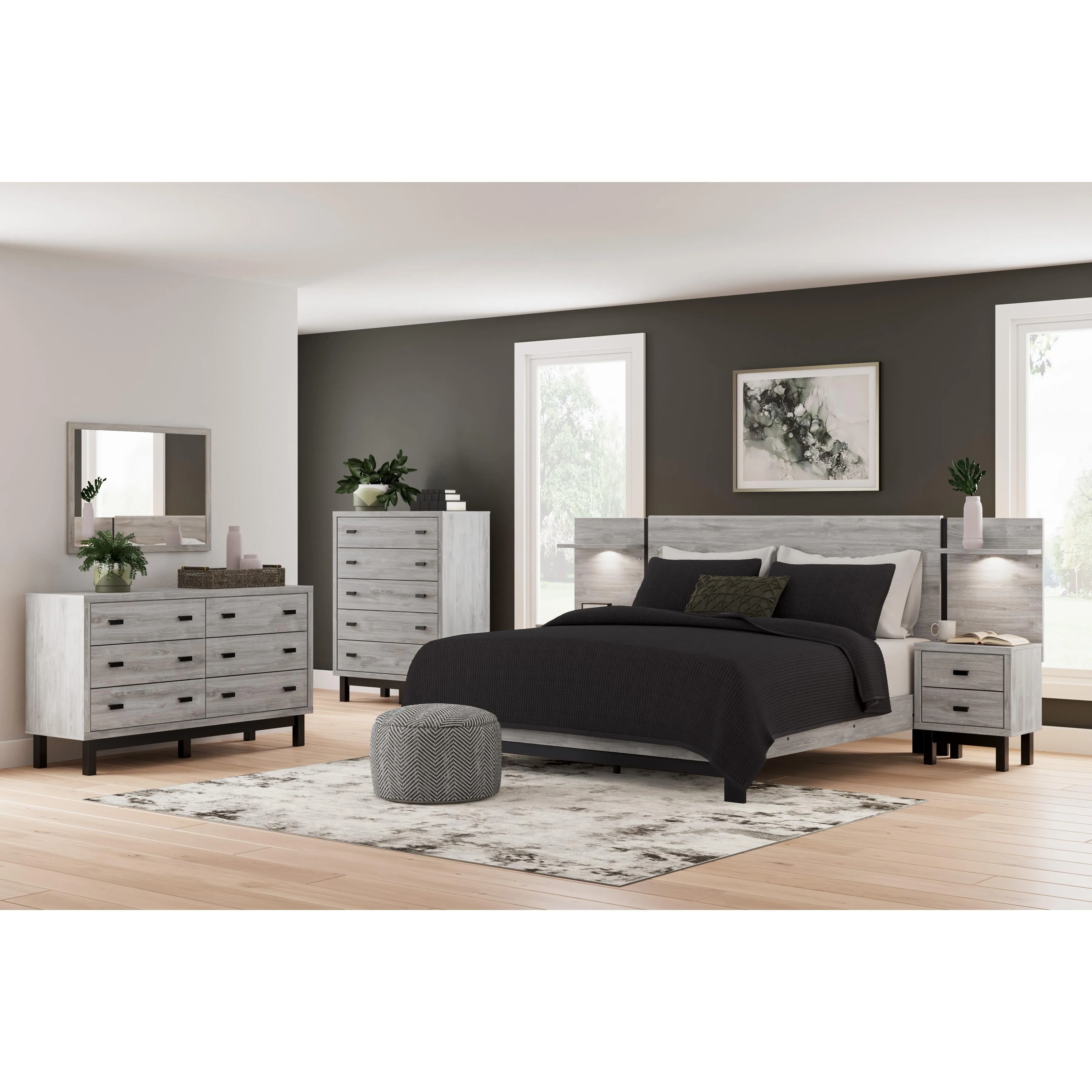 Signature Design by Ashley Vessalli Dresser Mirror B1036-36