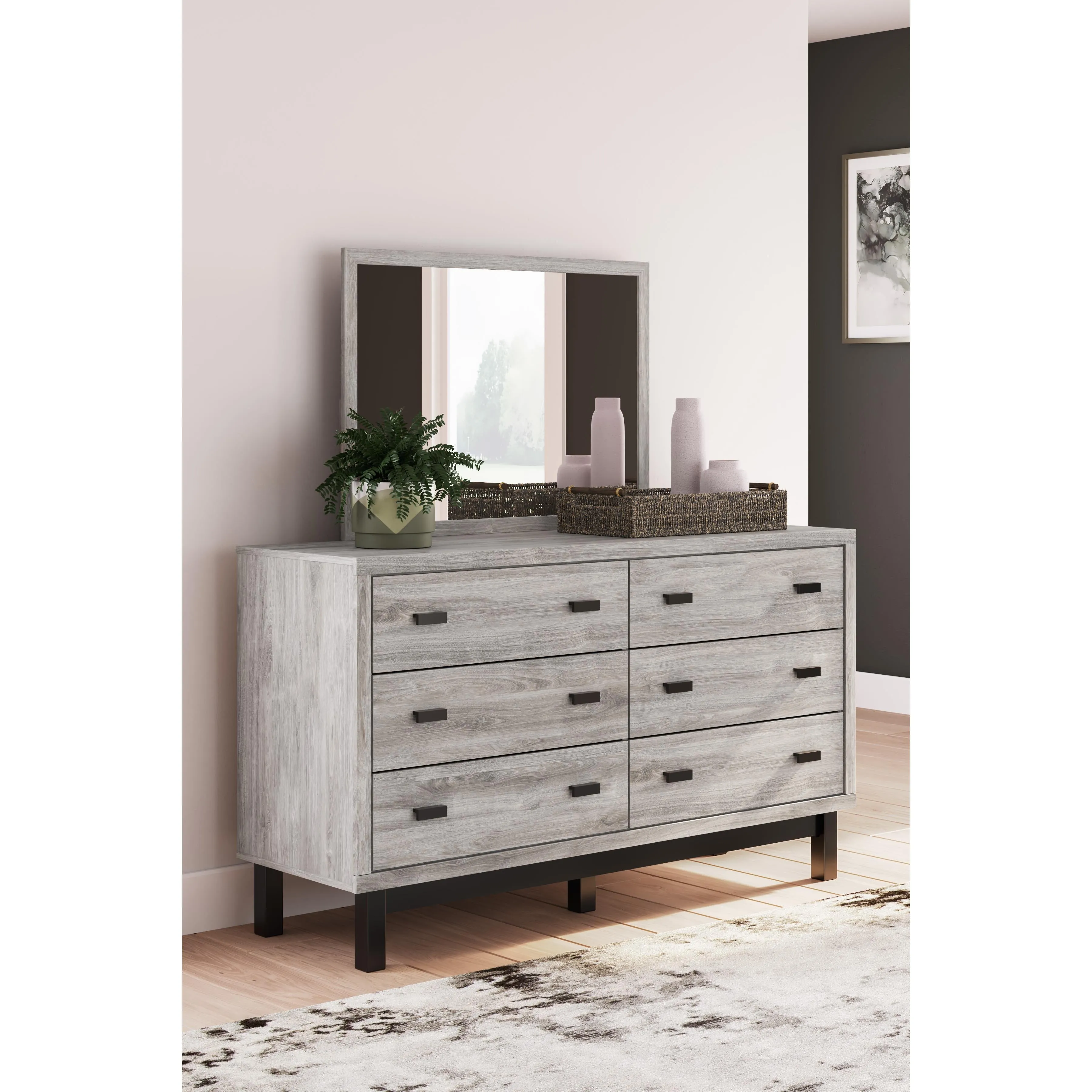 Signature Design by Ashley Vessalli Dresser Mirror B1036-36