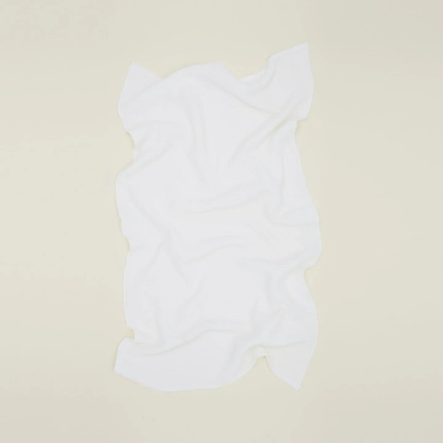 Simple Waffle Bath Towel (White)