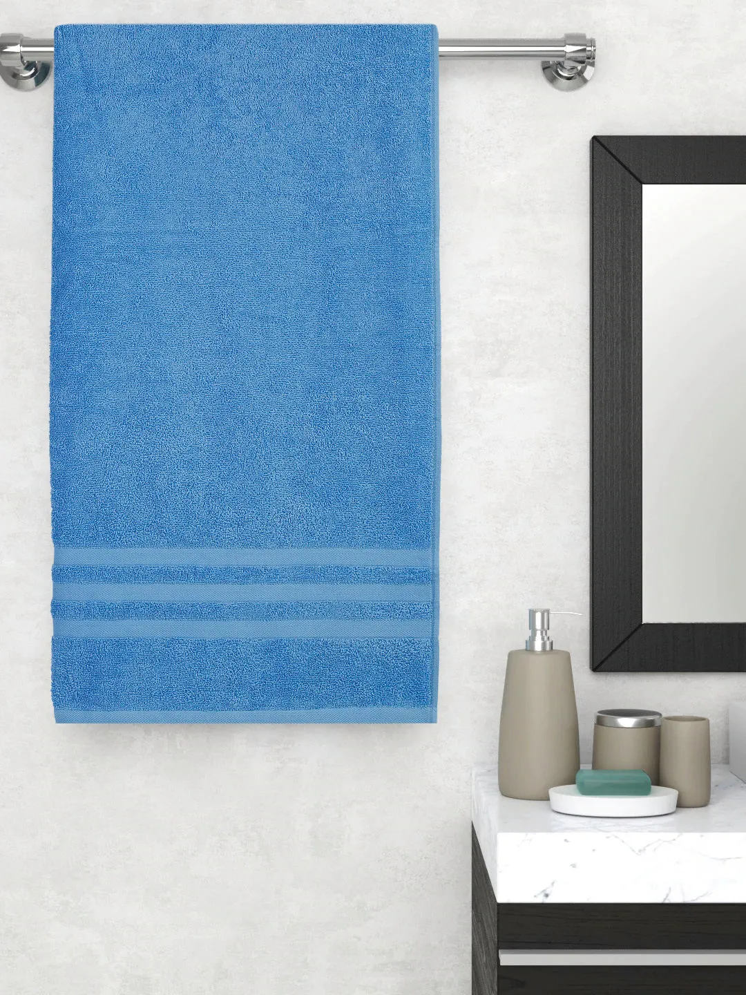 Sky Blue Bath Towel