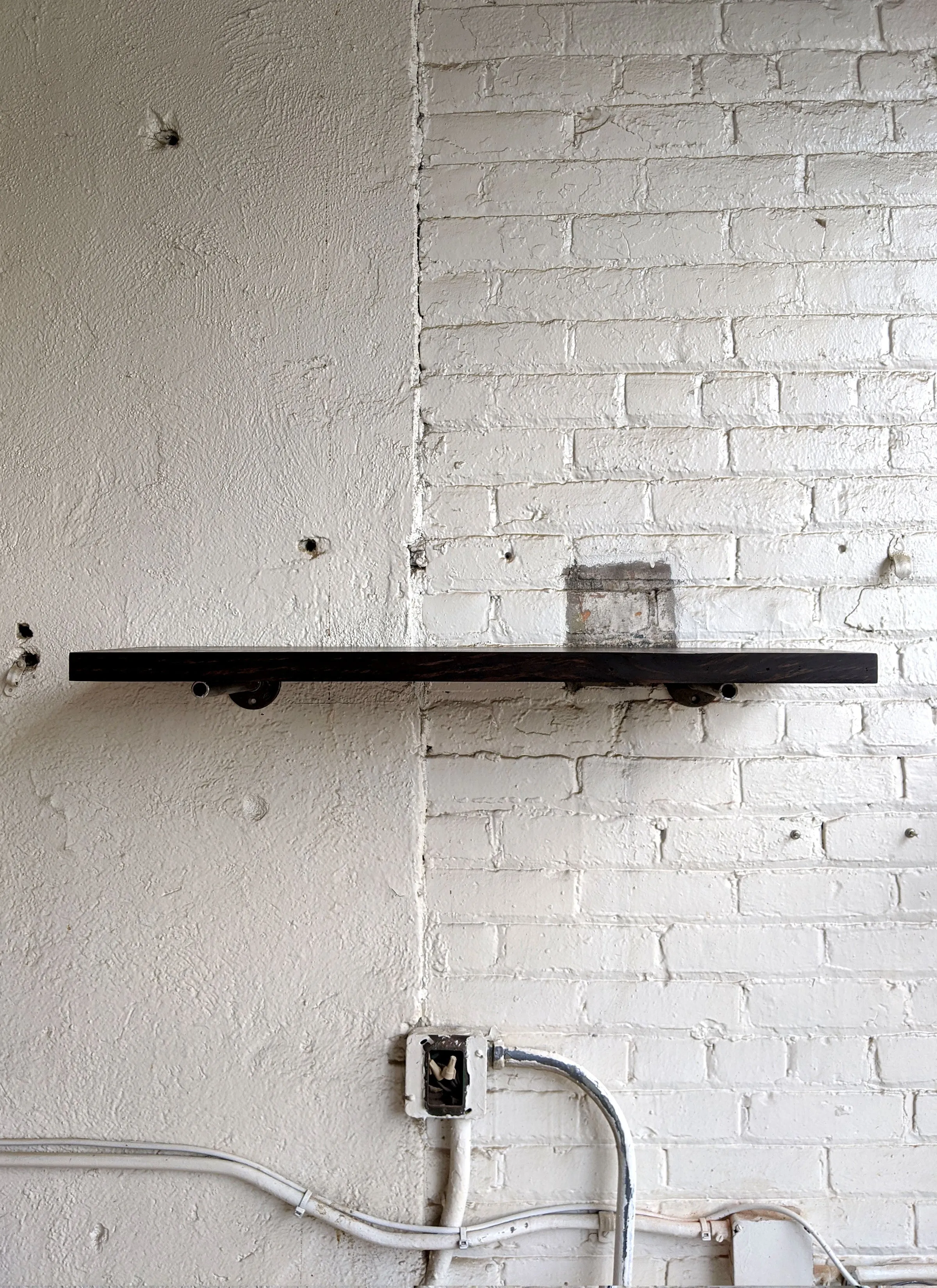 Smokehouse Reclaimed Wood Shelf