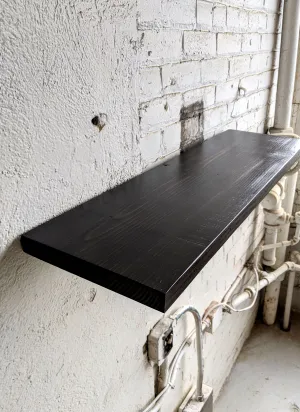 Smokehouse Reclaimed Wood Shelf