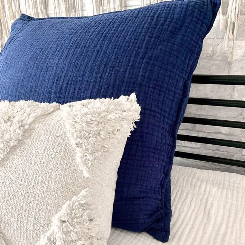 Standard 365 Muslin Cotton Pillow Shams (Set of 2)