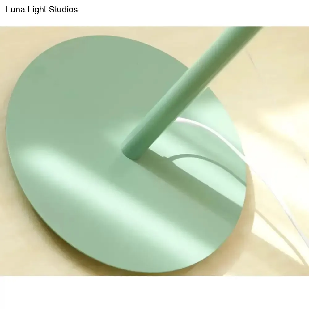 Stylish Nordic Metal Candy Colored Floor Lamp for Living Room