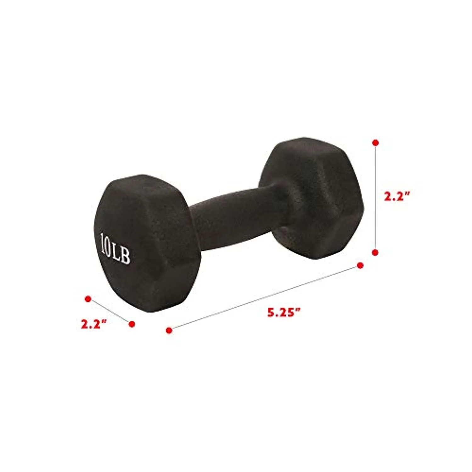 Sunny Health & Fitness Neoprene Dumbbell Fitness Weights for Exercise