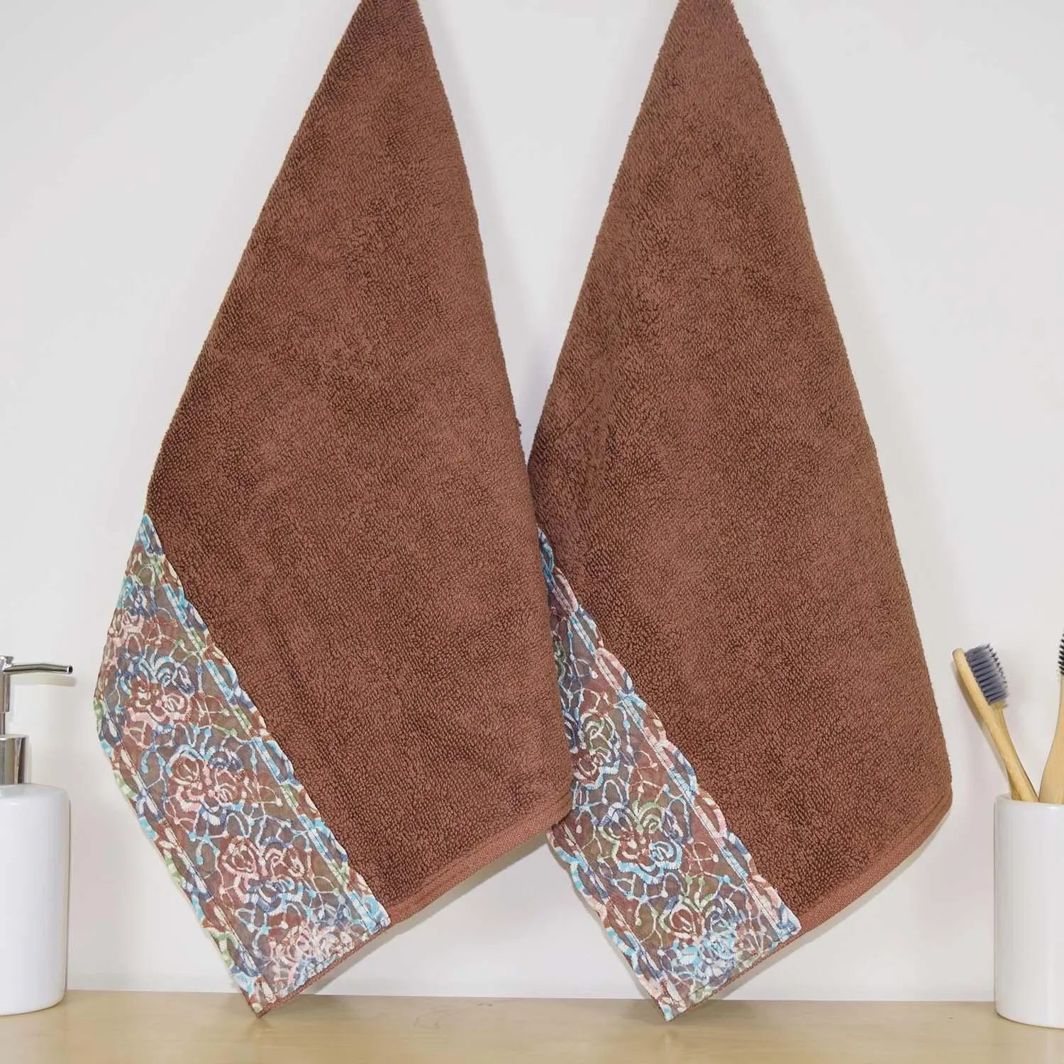 Sunshine 550 GSM Cotton Towel Set of 3 | Ultra Soft, Extra Absorbent Luxurious Towels