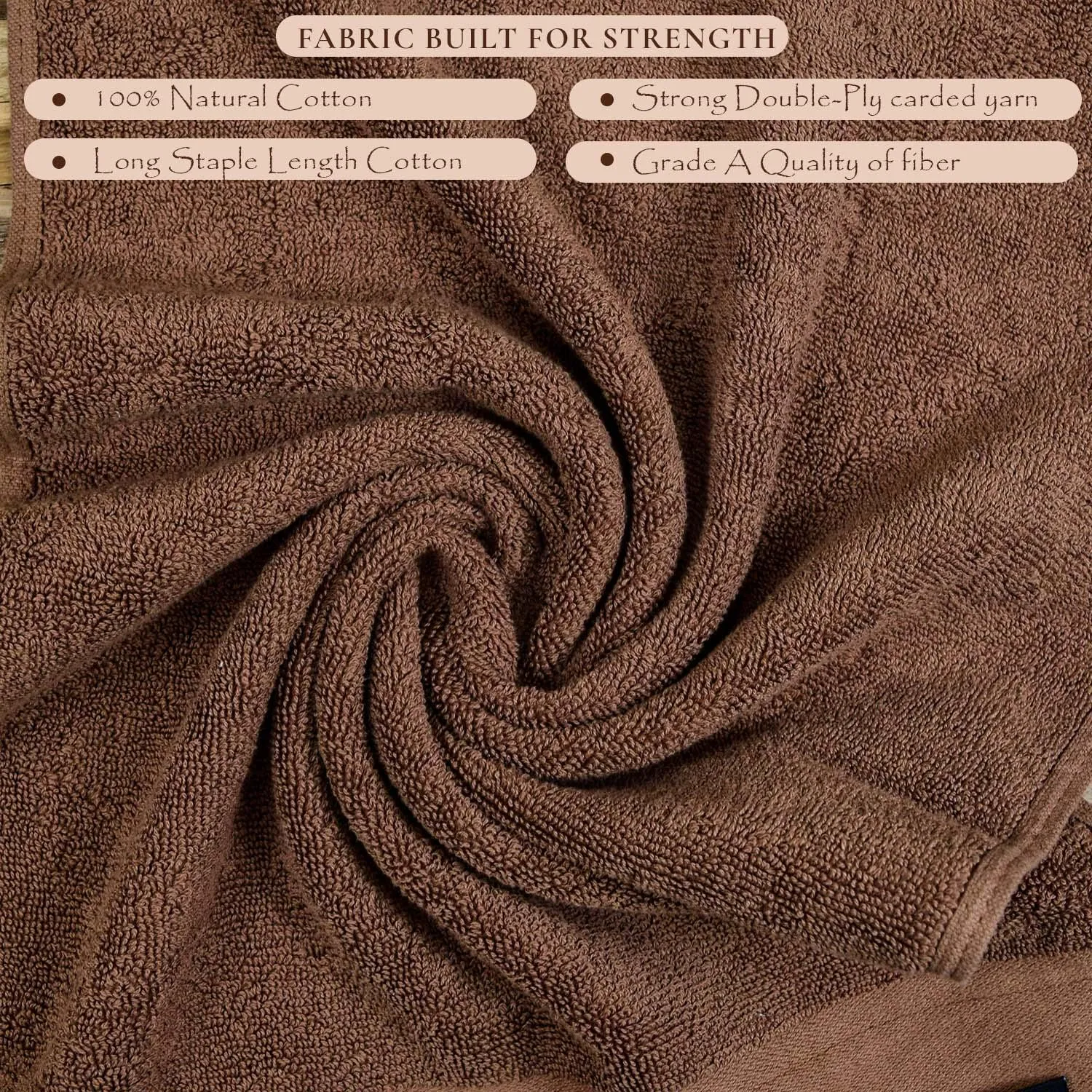 Sunshine 550 GSM Cotton Towel Set of 3 | Ultra Soft, Extra Absorbent Luxurious Towels