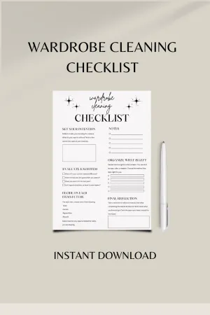 The Ultimate Closet Cleaning Checklist