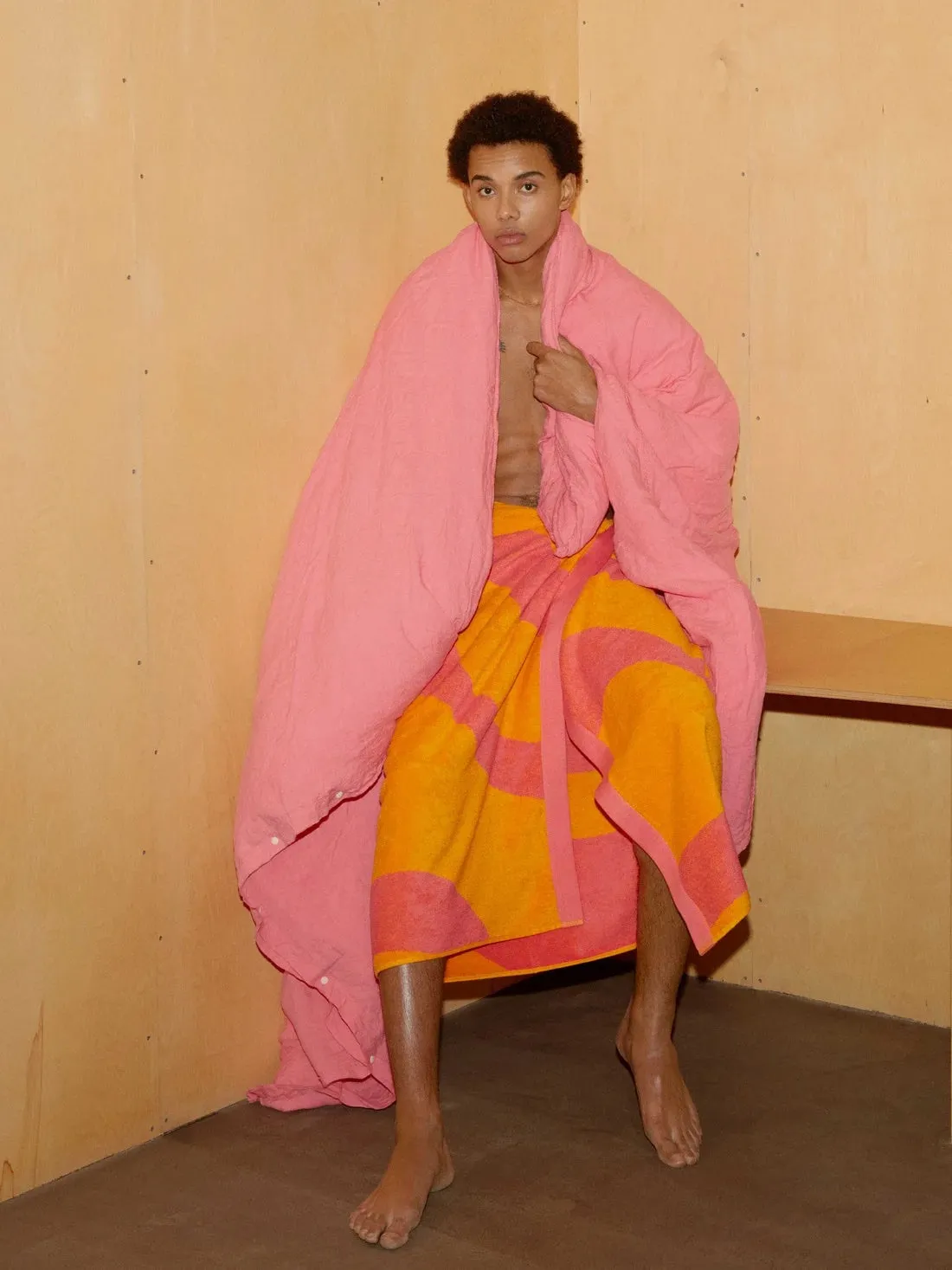 Towel (Pink Flow)
