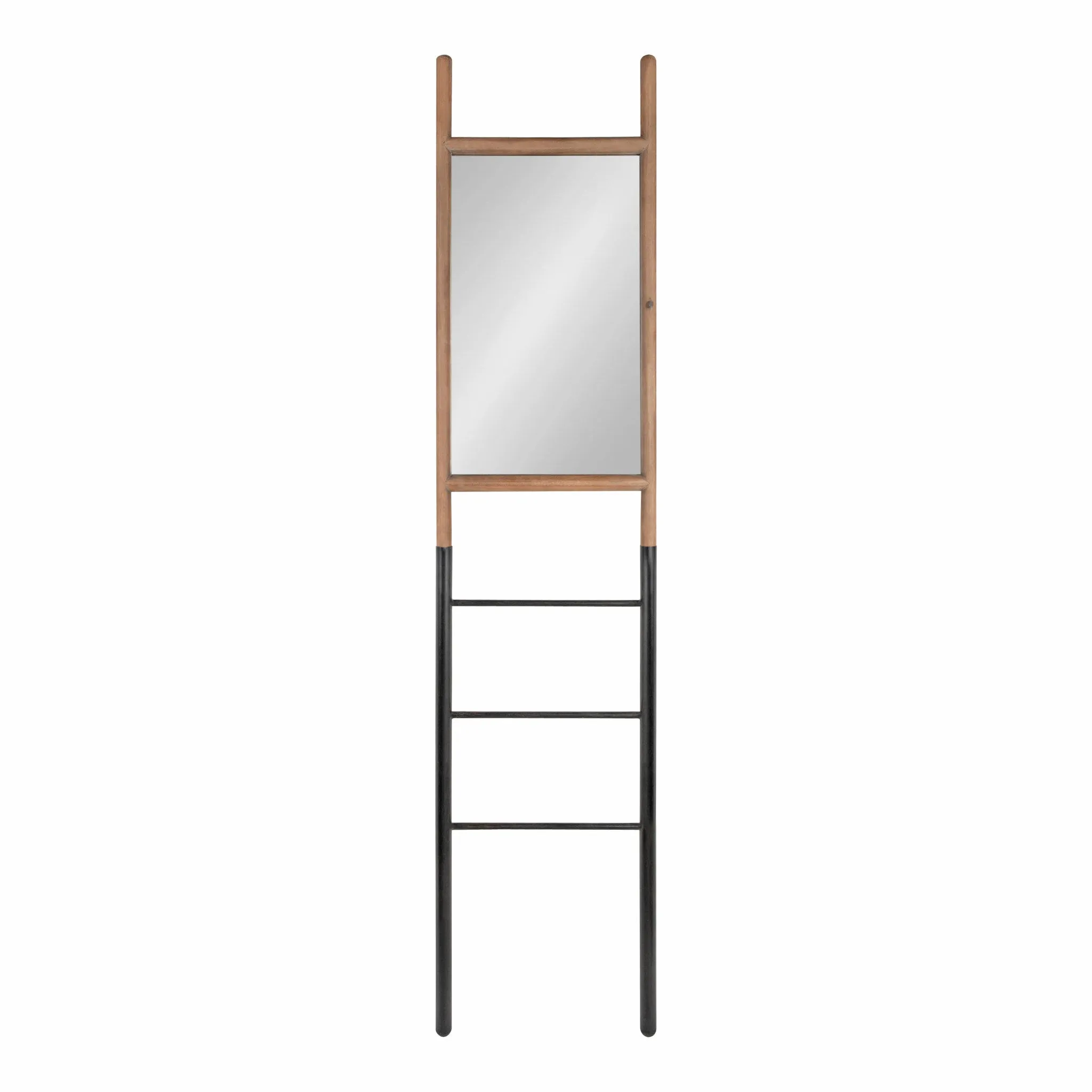Trygg Rustic Leaning Ladder Mirror