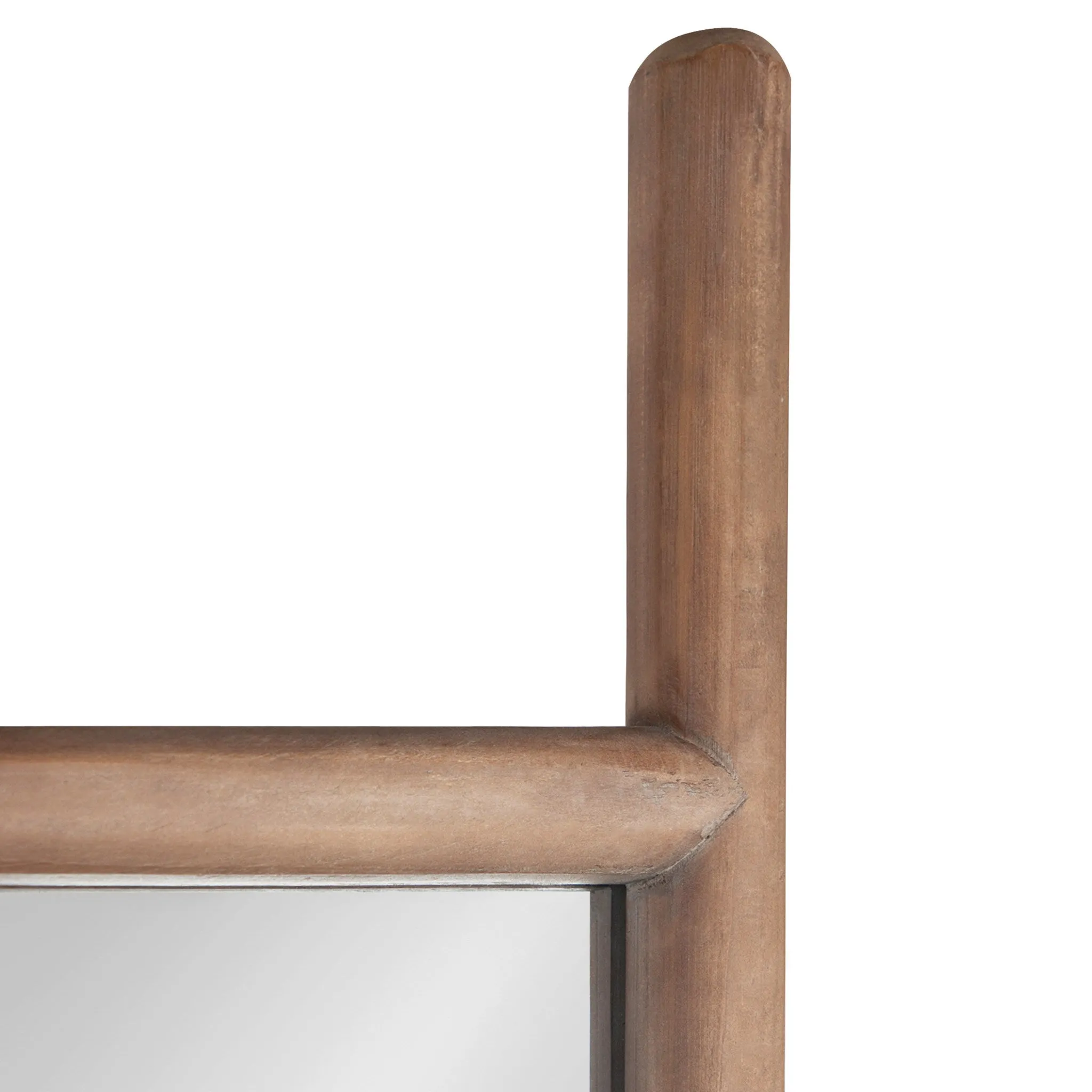Trygg Rustic Leaning Ladder Mirror
