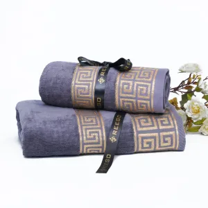 Ultra Premium Soft Cotton Towel(Pack of 2)