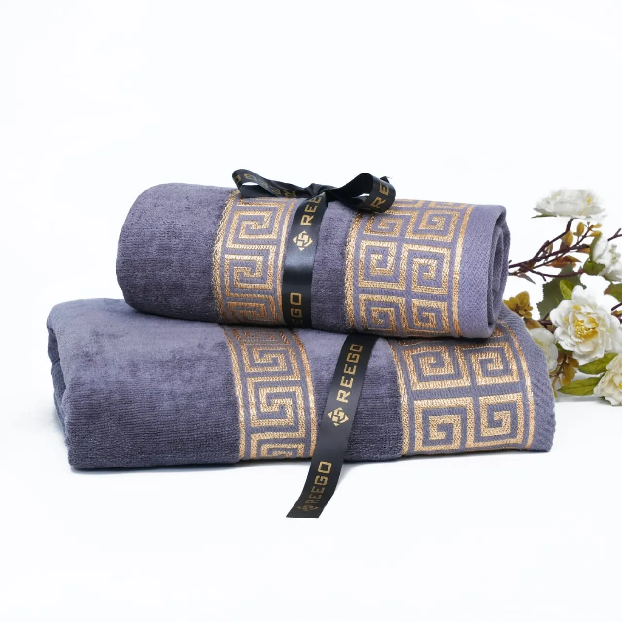 Ultra Premium Soft Cotton Towel(Pack of 2)
