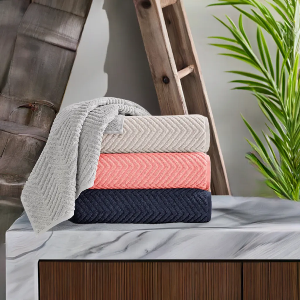 Venice Collection Luxury Jacquard Towels