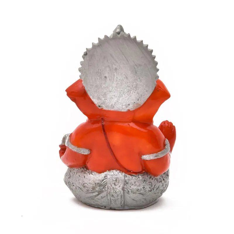 Vigneshwara Bless Idol  - Orange