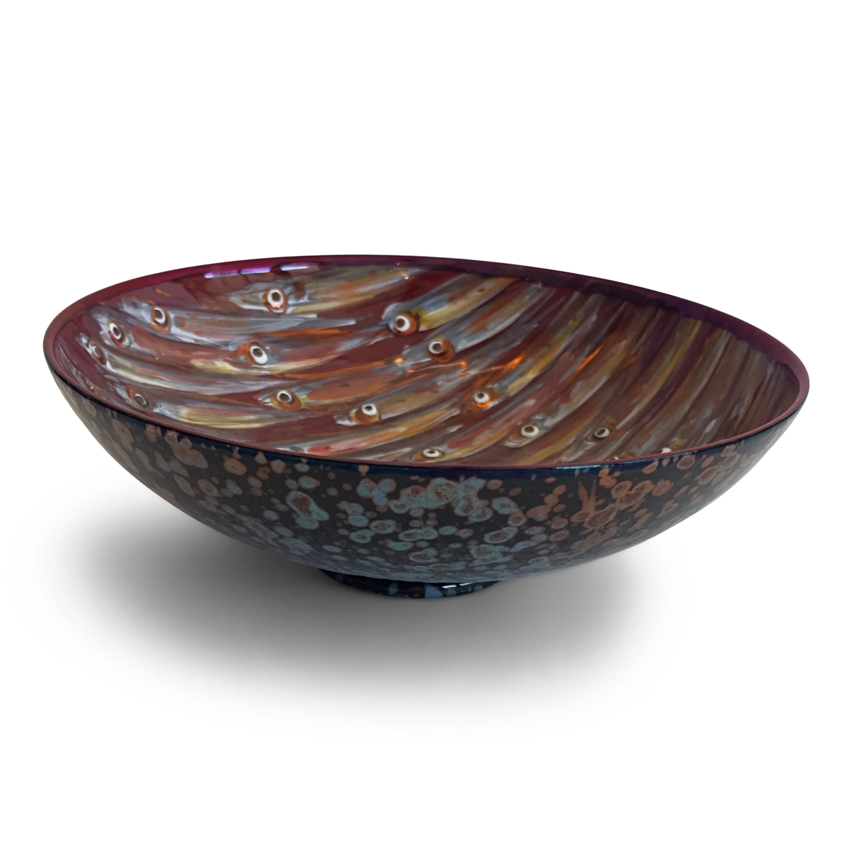 Vignoli 8" Fish Low Bowl 1