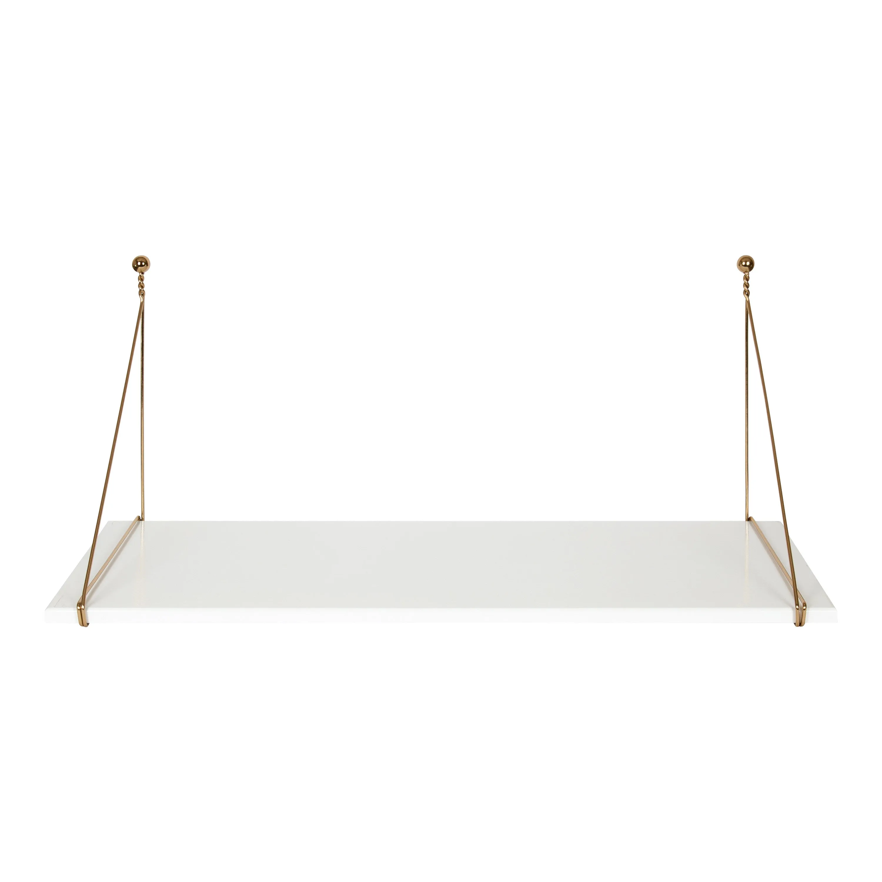 Vista Wall Mounted Wooden Desk Shelf