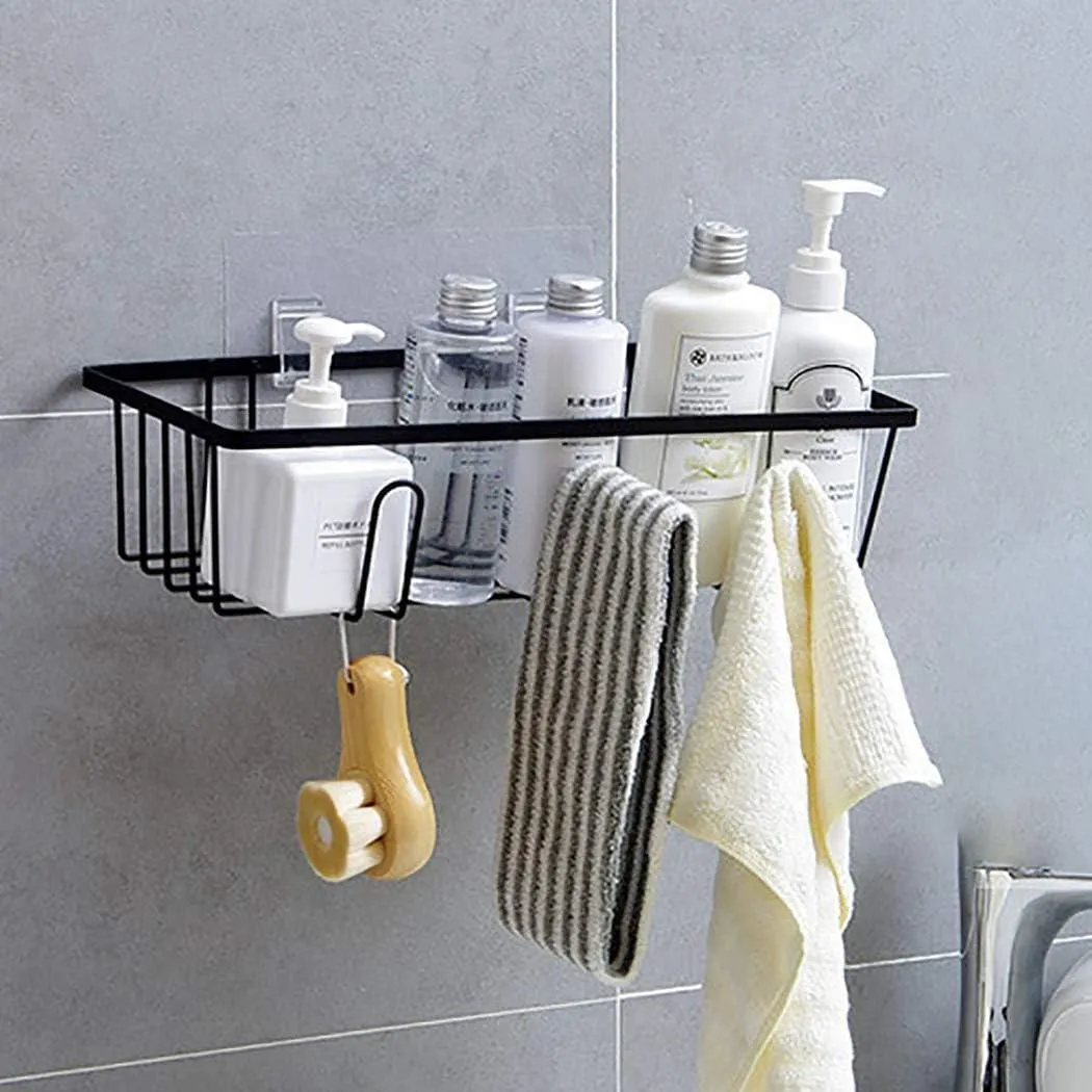 Wall Mounted Storage Shelf for Kitchen & Bathroom
