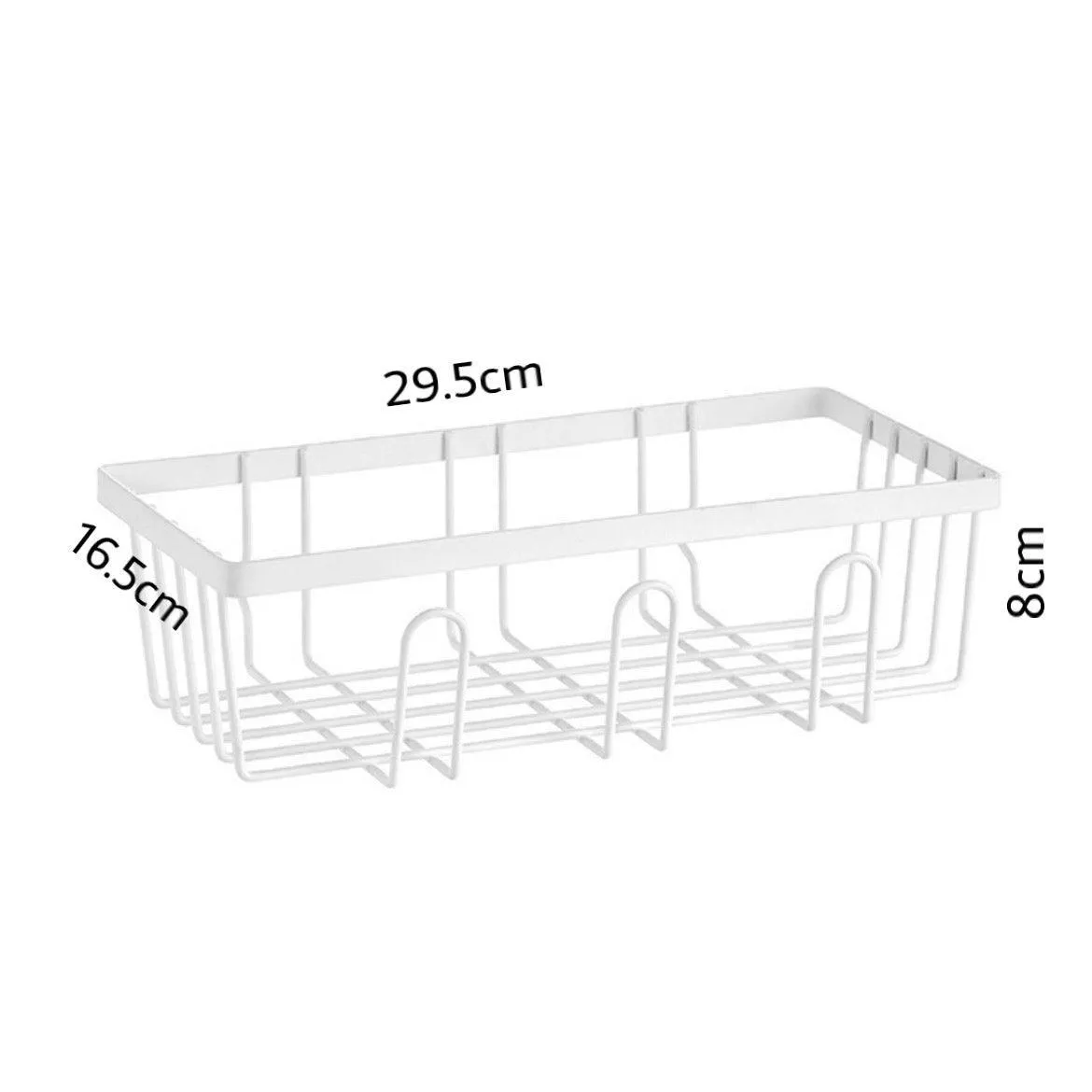 Wall Mounted Storage Shelf for Kitchen & Bathroom