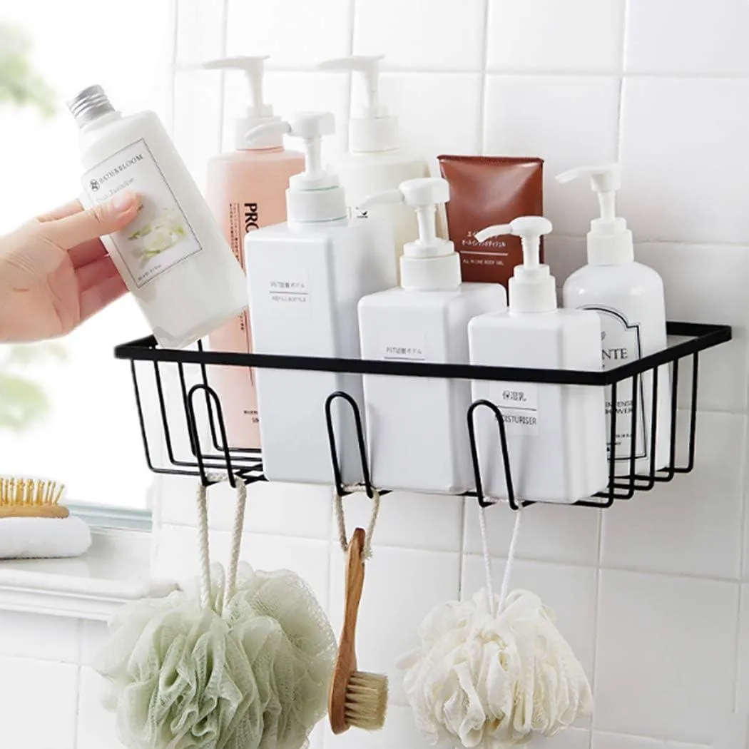 Wall Mounted Storage Shelf for Kitchen & Bathroom