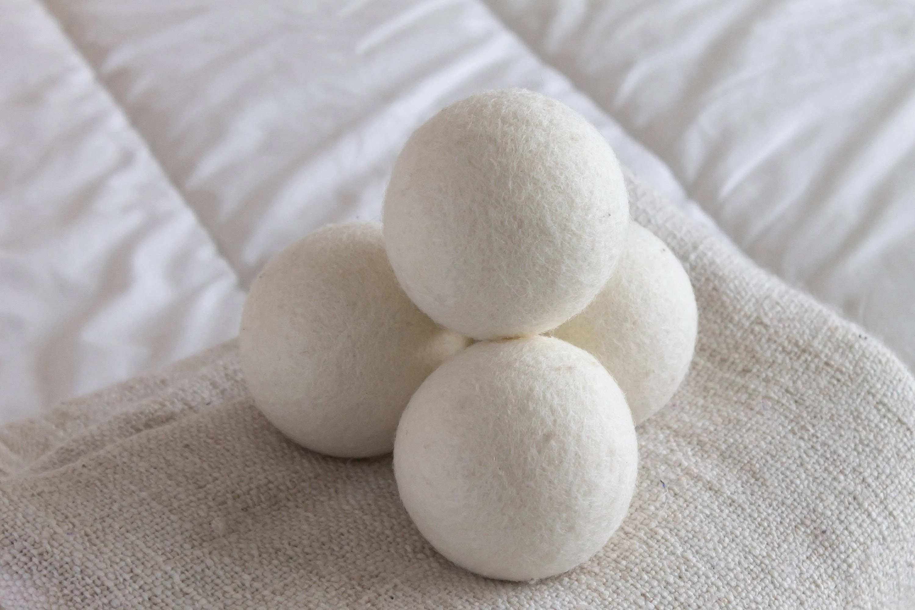 Wholesale Co-op Bulk 150 Wool Dryer Balls  Natural Laundry Softener - Gentle on your Laundry, Skin and Wallet