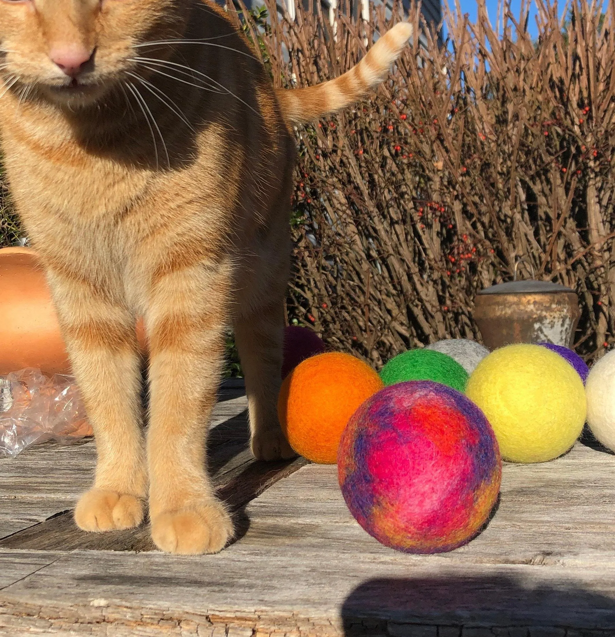 Wool Dryer Balls  XL Natural Laundry Softener,  Natural Eco Friendly with no chemicals - XL - Organic & Baby Safe