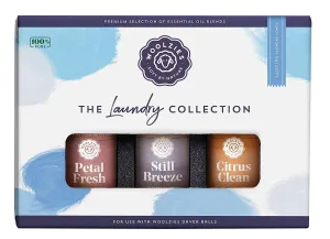 Woolzies Laundry Collection Essential Oil Set | 100% Pure Therapeutic Grade Aromatherapy Oil | Use with Wool Dryer Balls or Oil Diffuser | Gift Set includes Pure Fresh, Still Breeze, Citrus Clean