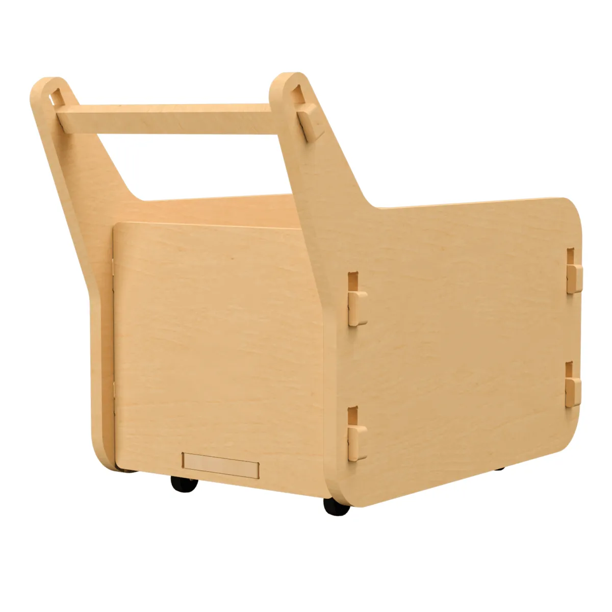 X&Y Brown Melon Toy Cart