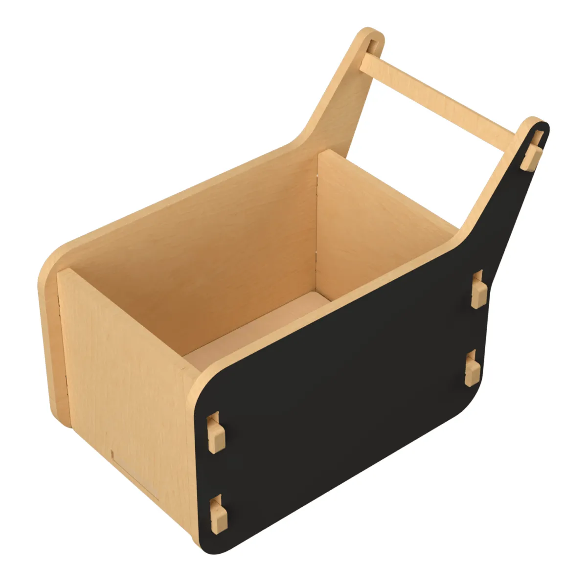 X&Y Brown Melon Toy Cart