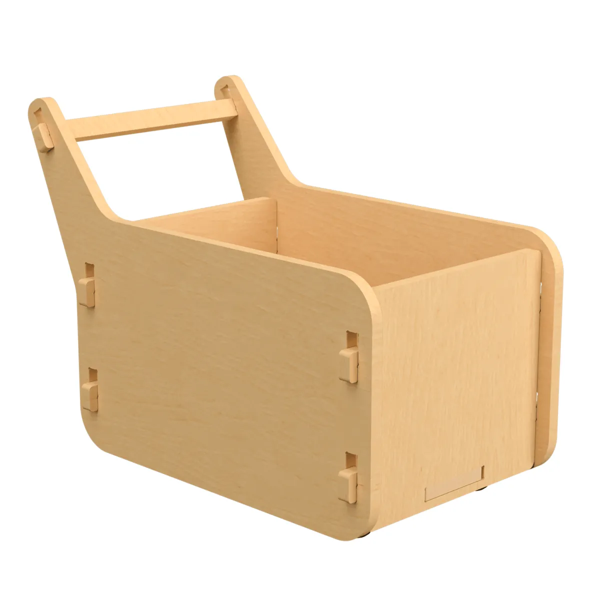 X&Y Brown Melon Toy Cart