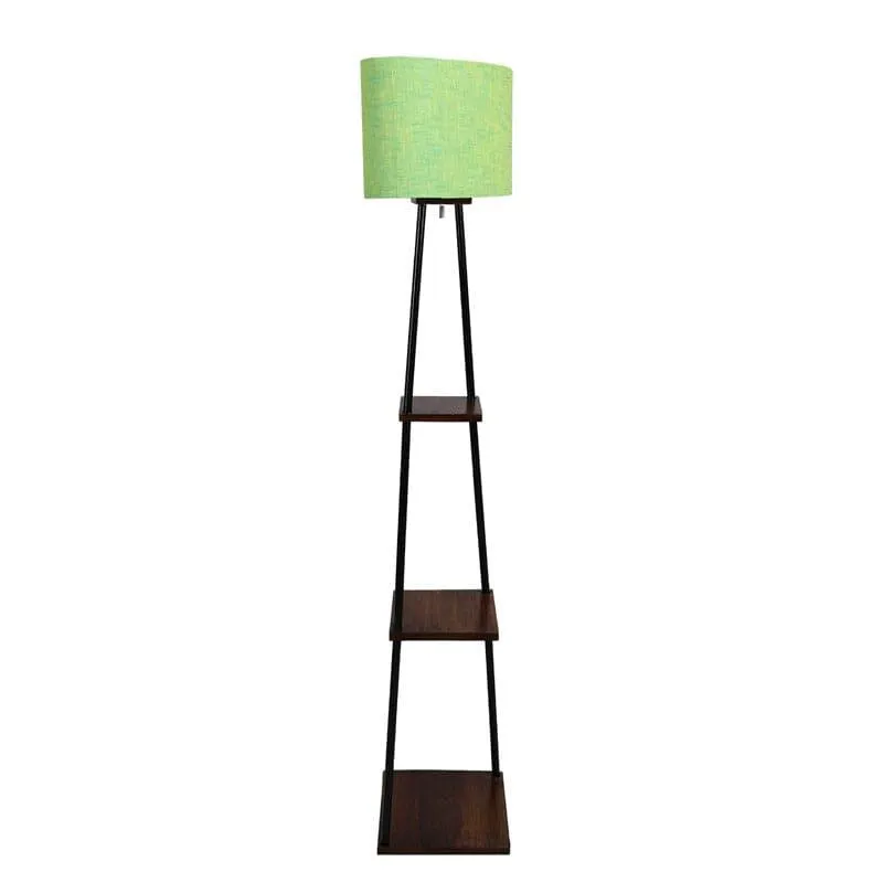 Zuri Black Pyramid Floor Lamp